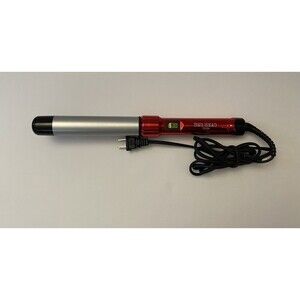 Bed Head TIGI Curlipops 1 1/4” Tourmaline Ceramic Styling Curling Iron Red BH353